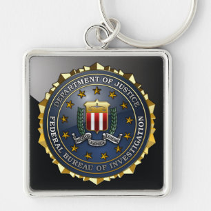 FBI Emblem Key Ring