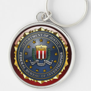 FBI Emblem Key Ring