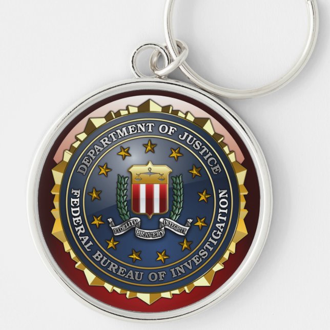 FBI Emblem Key Ring (Front)