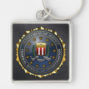 FBI Emblem Key Ring