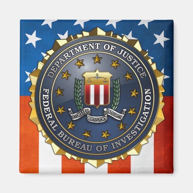 FBI Emblem Magnet (Front)