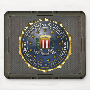 FBI Emblem Mouse Pad