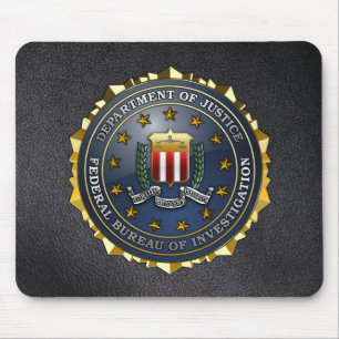 FBI Emblem Mouse Pad