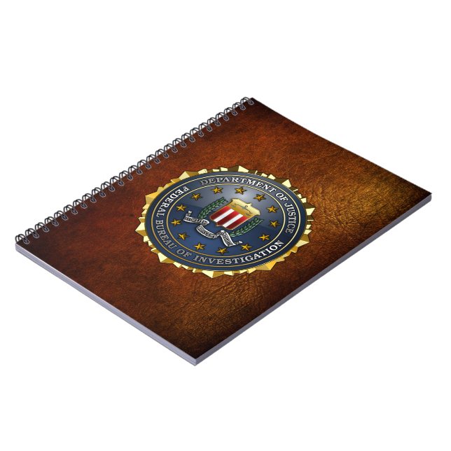 FBI Emblem Notebook (Left Side)