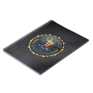 FBI Emblem Notebook