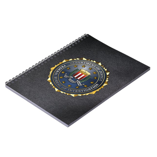 FBI Emblem Notebook (Left Side)