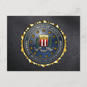 FBI Emblem Postcard