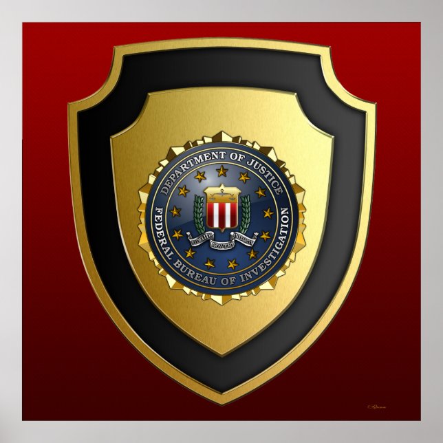 FBI Emblem Poster (Front)