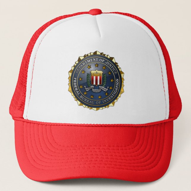 FBI Emblem Trucker Hat (Front)