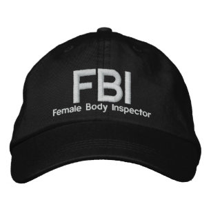 FBI EMBROIDERED HAT