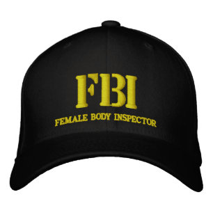 FBI EMBROIDERED HAT
