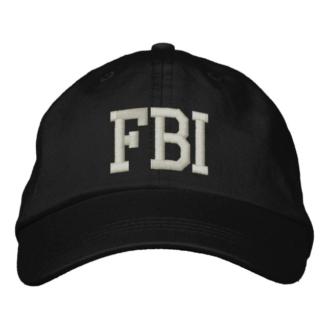 FBI EMBROIDERED HAT (Front)