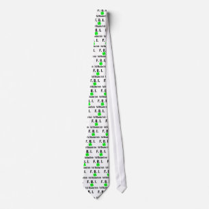 FBI Full Blooded Irish Clover Tie