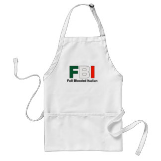 FBI Full Blooded Italian Cooking Aparon Standard Apron