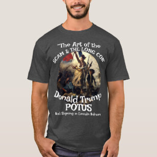 FBI ICE CBP Trump Cage Fighting White Lamb Black 9 T-Shirt