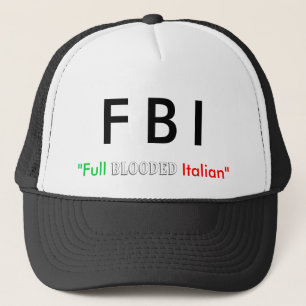 "FBI" Italian Hat
