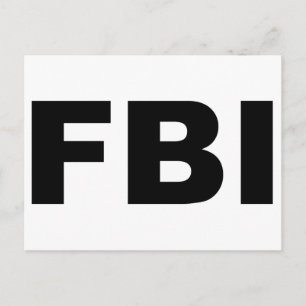 FBI POSTCARD
