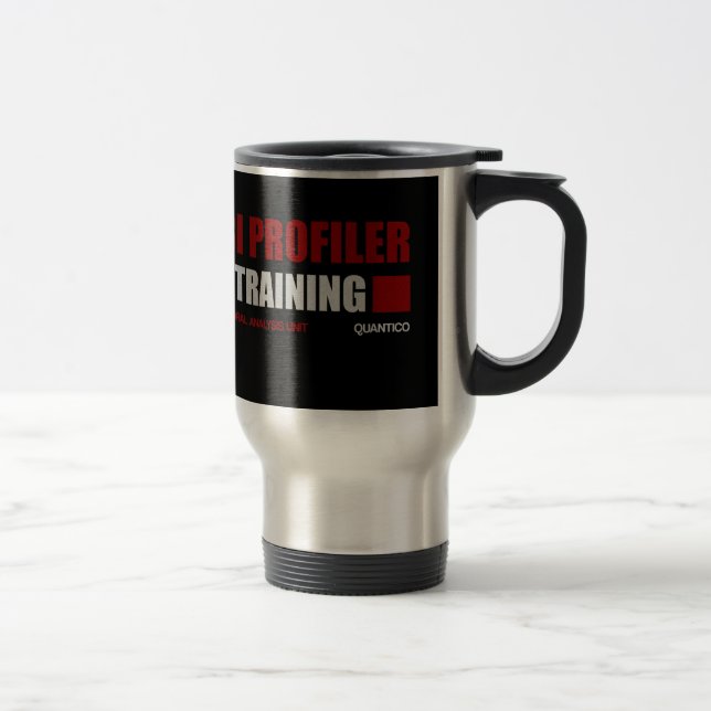 FBI Profiler in Training Travel Mug (Right)