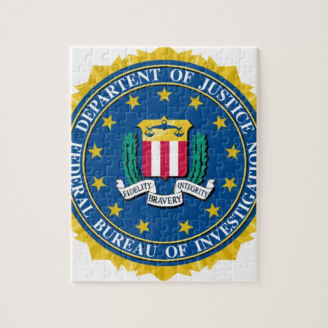 FBI Seal Jigsaw Puzzle (Vertical)
