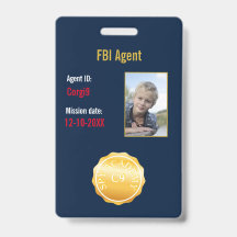 FBI Secret Agent Badge