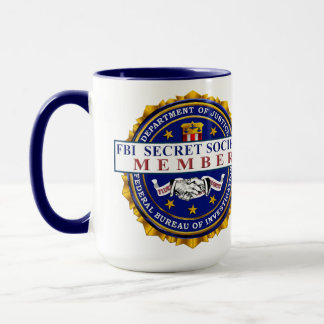 FBI SECRET SOCIETY COVFEFE JUMBO MUG