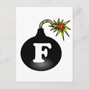 FBomb Classic Postcard
