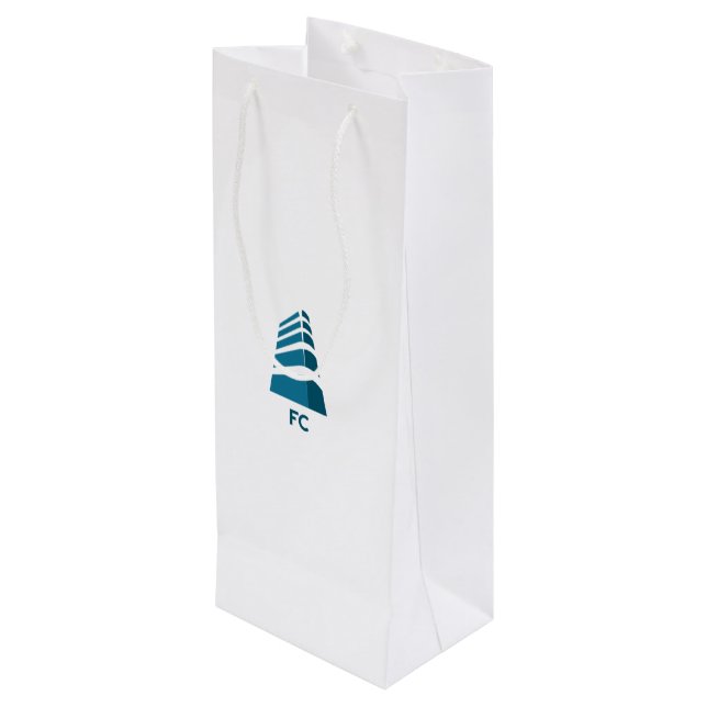FC SPORT WINE GIFT BAG (Back Angled)
