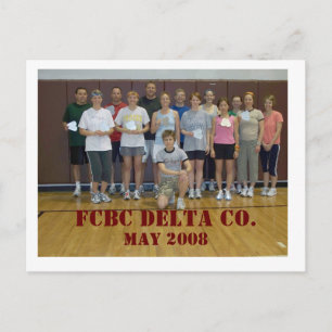 FCBC DELTA CO., may 2008 Postcard