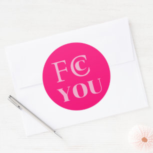 FCC YOU Sticker