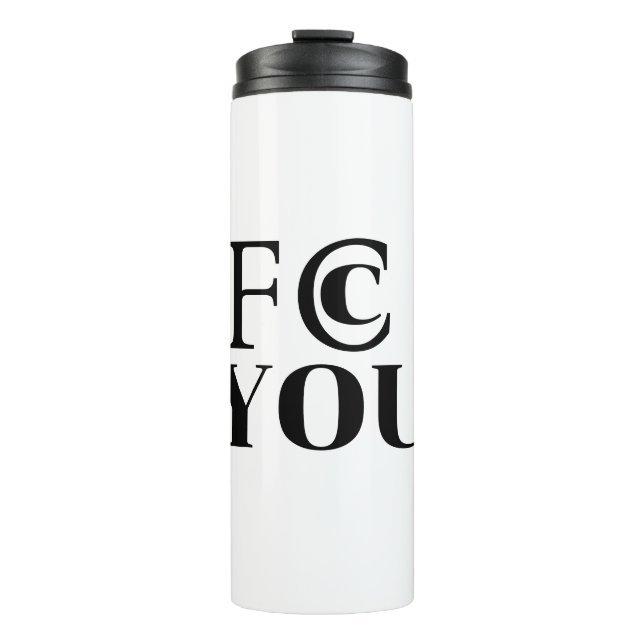 FCC YOU Thermal Tumbler (Front)