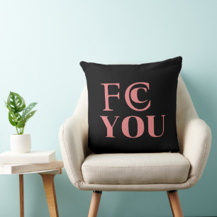 FCC YOU Throw Pillow