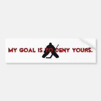 FCHFC Deny Goal Bumper Sticker