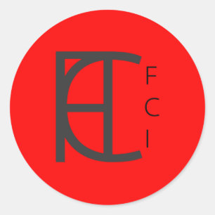 FCI RED DOT sticker pack