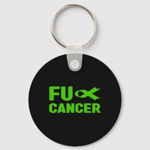 Fck Cancer - Fck Bile Duct Cancer Awareness 3  Key Ring