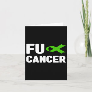 Fck Cancer - Fck Bile Duct Cancer Awareness 4 Card