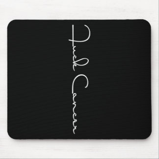 Fck Cancer  Hate Cancer Tee Breast Cancer Awarenes Mouse Pad