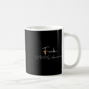 Fck Cancer Orange Ribbon Fun Crps Awareness Coffee Mug