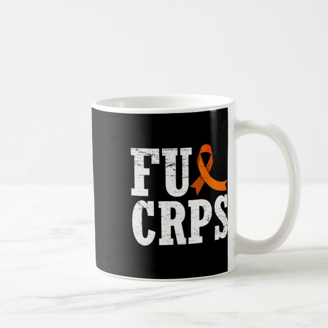 Fck Crps Warrior Supporter Rsd Crps Awareness  Coffee Mug (Right)