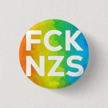 FCK NZS Cutout Regenbogen weiß
