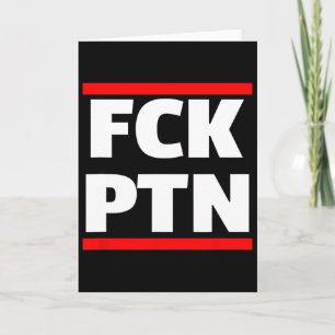 Fck Ptn I Stand With Ukraine Card