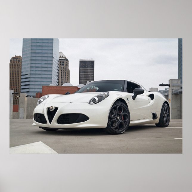 FCTC watermark-free poster - Alfa Romeo 4C (Front)