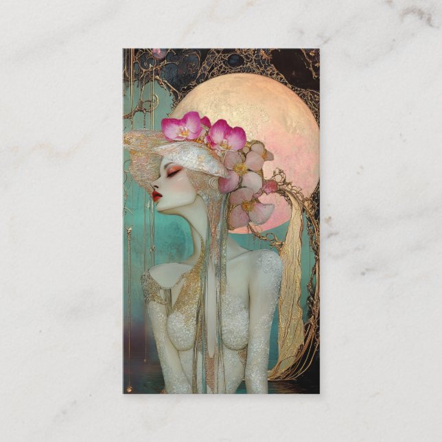 *~* *~* FD2 Nouveau Fantasy Ethereal Dreamlike 2 Business Card (Front)