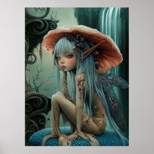 *~* FD3 30 Enchanting Forest Nymph Fantasy Poster