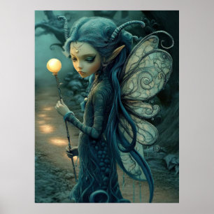 *~* FD3 37 Enchanting Forest Nymph Fantasy  Poster