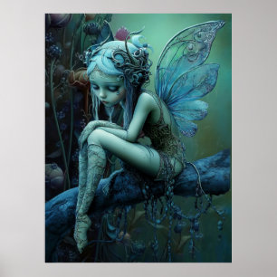 *~* FD3 Magical  Forest Nymph Fantasy 44 Poster