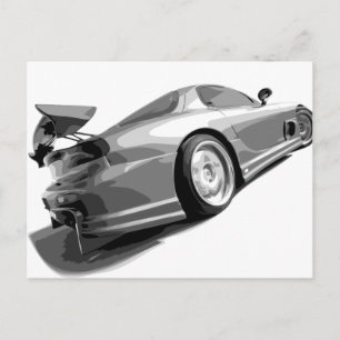 FD3S RX7 POSTCARD