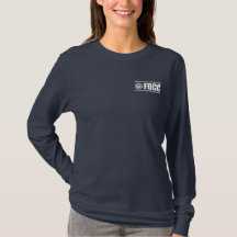 FDCC White Logo Women's Long Sleeve T-Shirt