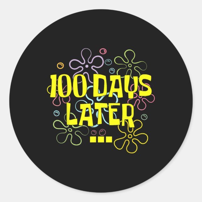 fdf uss classic round sticker (Front)