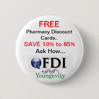 FDI Youngevity 6 Cm Round Badge