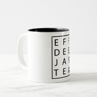 FDJT  Two-Tone COFFEE MUG